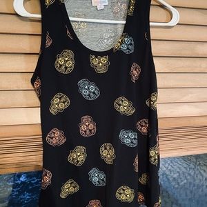 Lularoe skull tank top